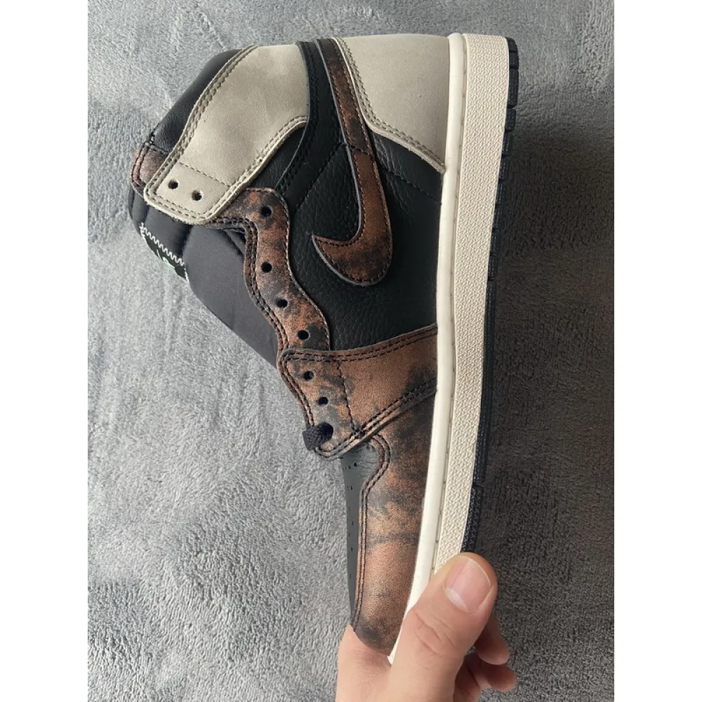  LJR Air Jordan 1 Retro High OG Patina 555088-033