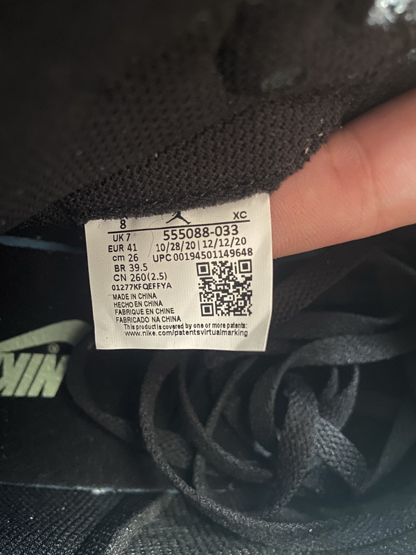  LJR Air Jordan 1 Retro High OG Patina 555088-033