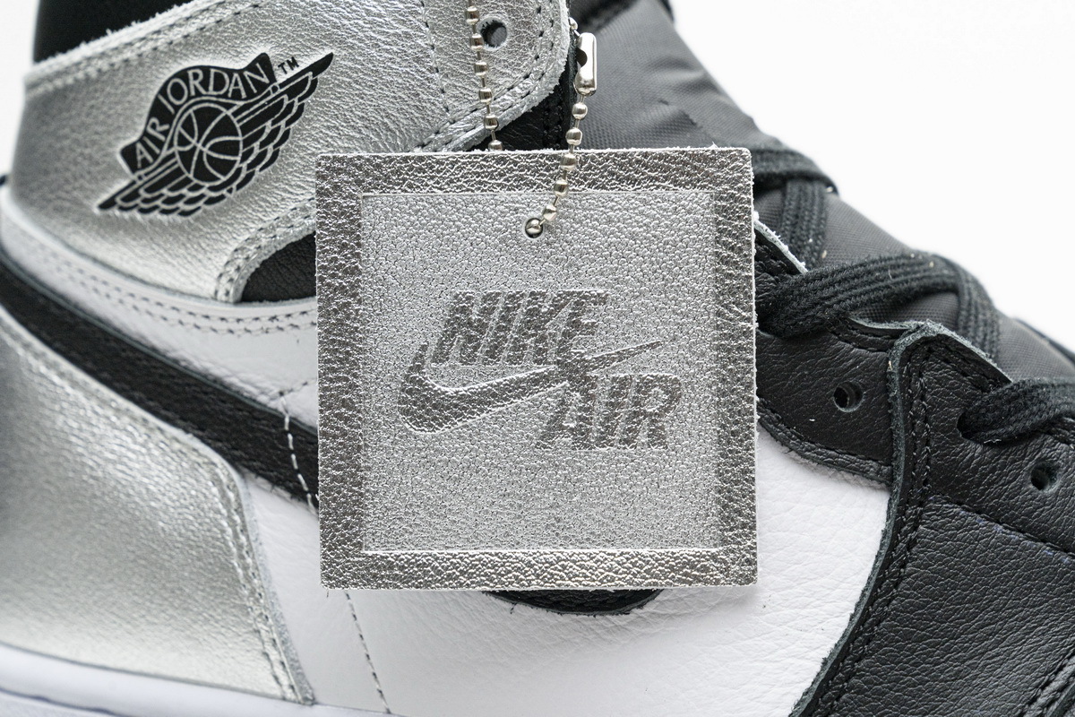  LJR Air Jordan 1 High “Silver Toe” CD0461-001