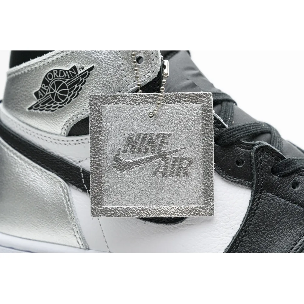  LJR Air Jordan 1 High “Silver Toe” CD0461-001