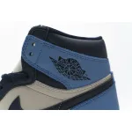 LJR Air Jordan 1 Retro High OG “Obsidian University Blue” 555088-140