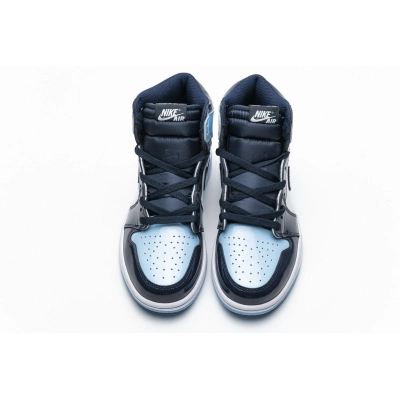  LJR Air Jordan 1 Retro High OG 'UNC Patent' CD0461-401 02