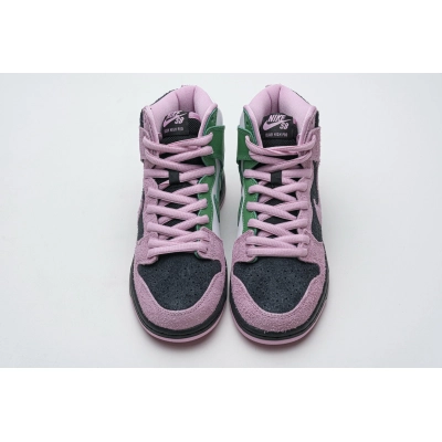 Get Nike SB Dunk High Invert Celtics CU7349-001 02