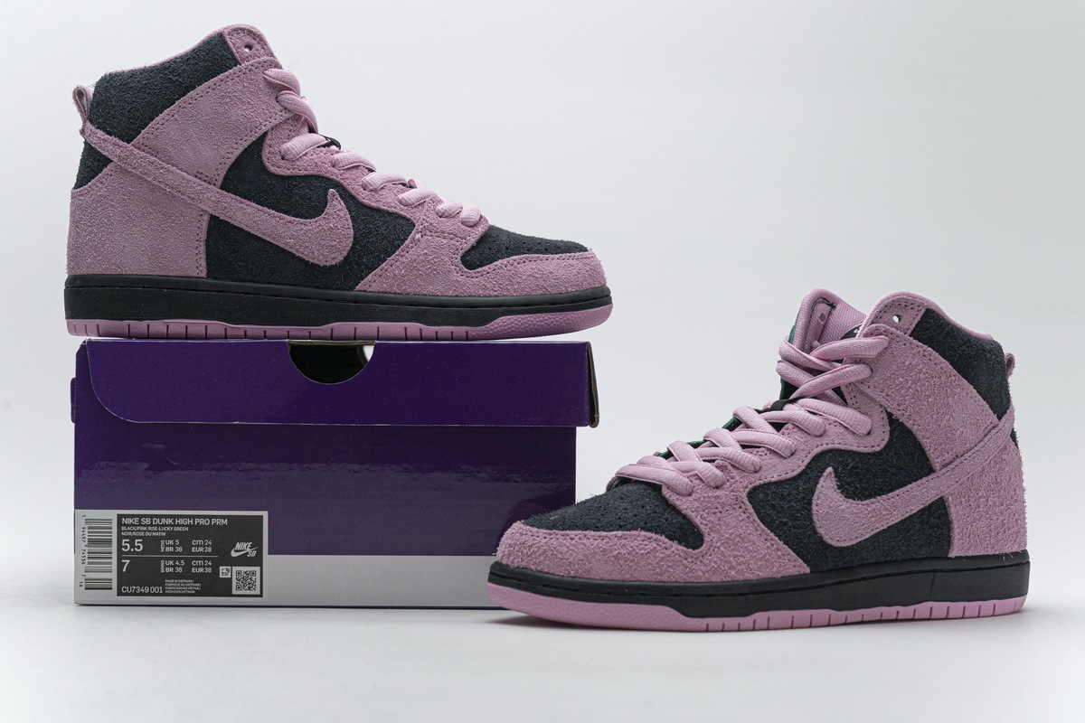 Get Nike SB Dunk High Invert Celtics CU7349-001