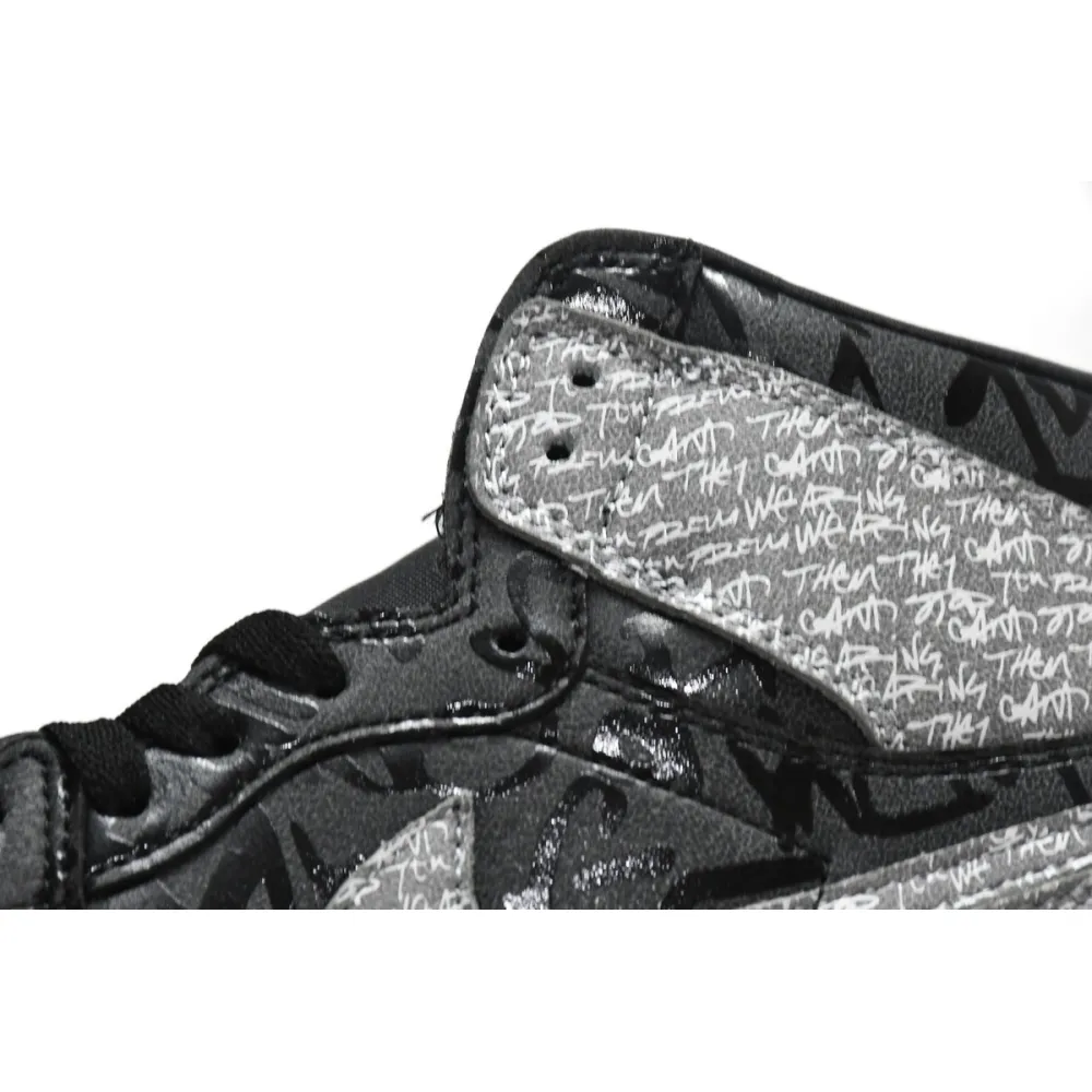  LJR Air Jordan 1 High OG RebellionLJR Aire 555088-036