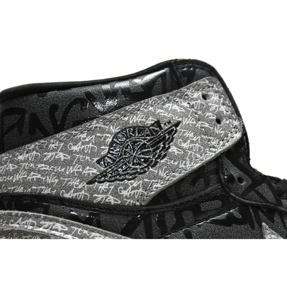  LJR Air Jordan 1 High OG RebellionLJR Aire 555088-036