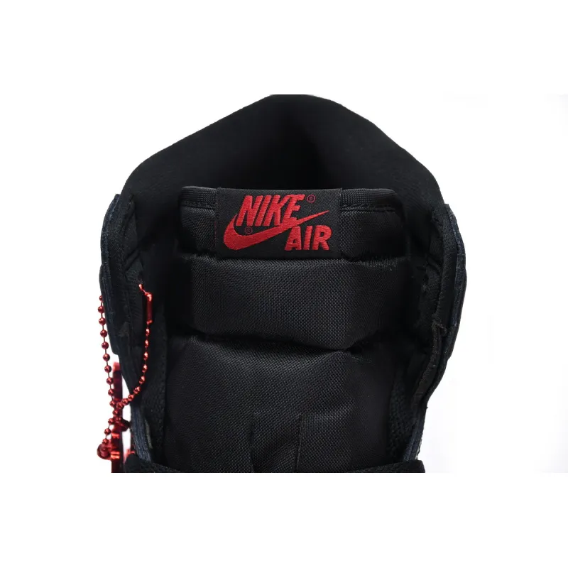LJR Air Jordan 1 High OG Bred Patent 555088-063 