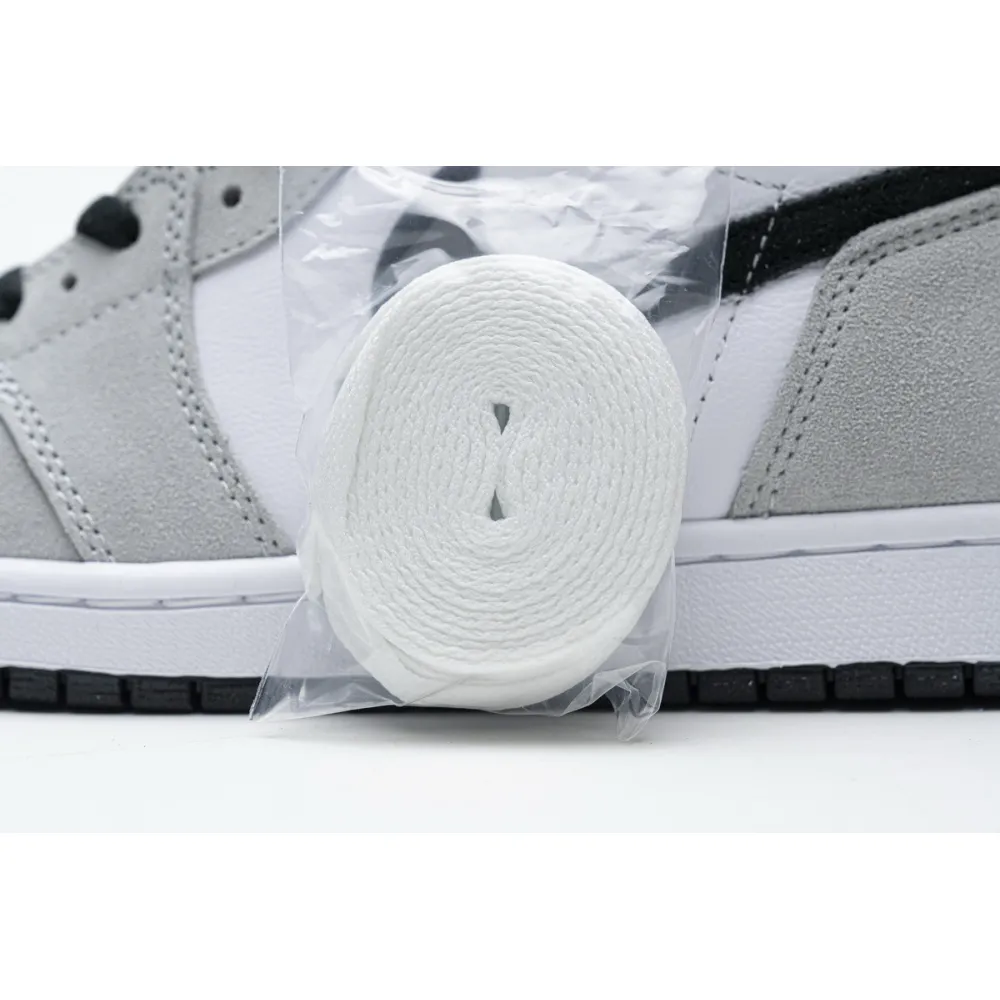LJR Air Jordan 1 High Smoke Grey Red 555088-126