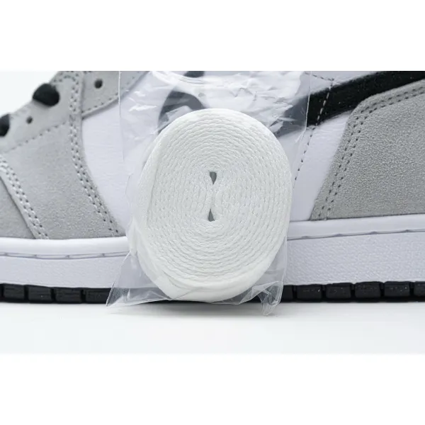 LJR Air Jordan 1 High Smoke Grey Red 555088-126