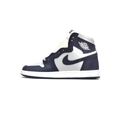 LJR Air Jordan 1 High 85 Georgetown College Navy BQ4422-400  01