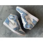 LJR Air Jordan 1 High OG GS Wash North Carolan 555088-402
