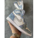 LJR Air Jordan 1 High OG GS Wash North Carolan 555088-402