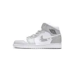 LJR Air Jordan 1 Mid Grey Camo C9035-100 