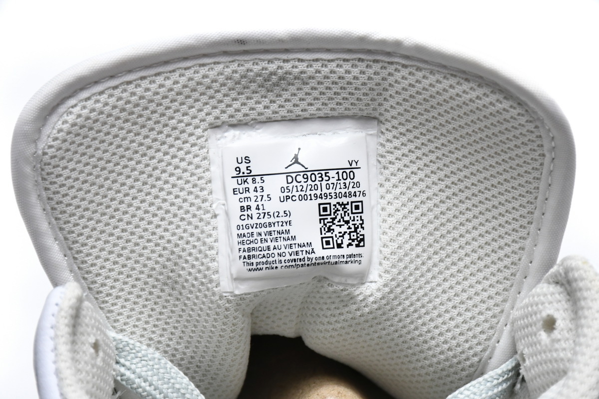 LJR Air Jordan 1 Mid Grey Camo C9035-100 