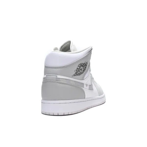 LJR Air Jordan 1 Mid Grey Camo C9035-100 