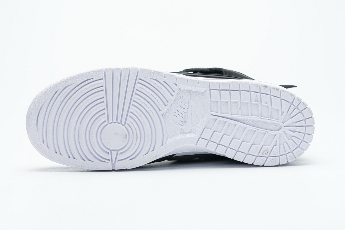 Get Nike Dunk High Ambush Black White CU7544-001