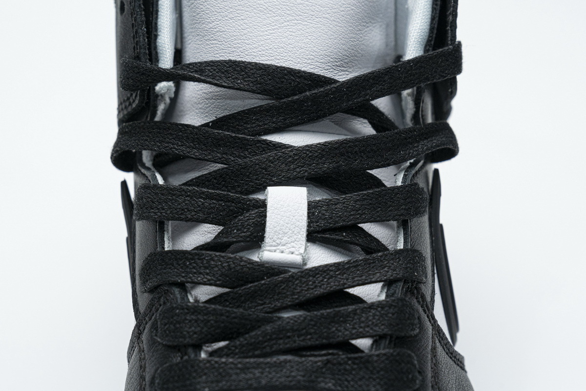 Get Nike Dunk High Ambush Black White CU7544-001