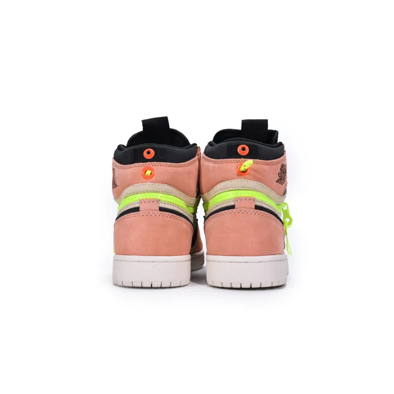 LJR Air Jordan 1 High Switch Apricot Powder CW6576-800