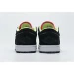 Get Air Jordan 1 Low Black Aurora Green Laser Orange CK3022-013