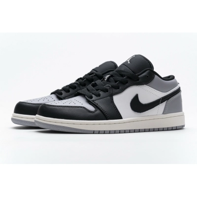 Get Air Jordan 1 Low Grey Toe 553558-110 01