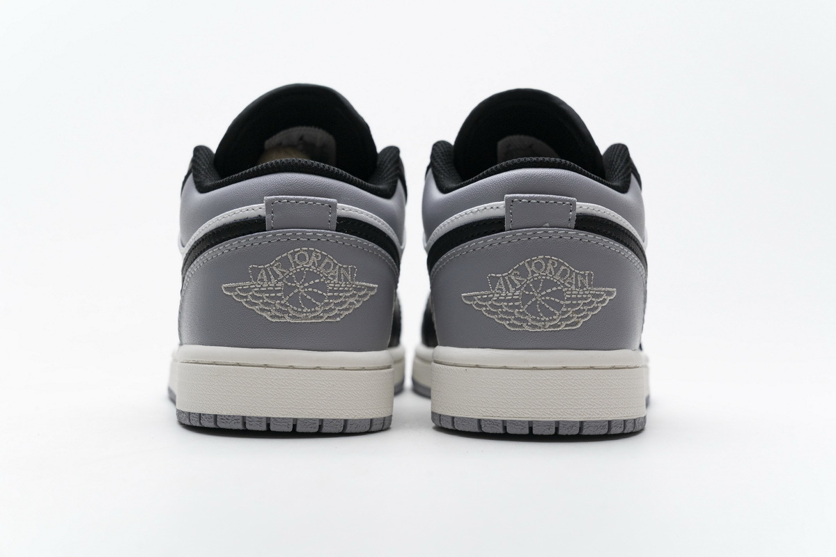Get Air Jordan 1 Low Grey Toe 553558-110