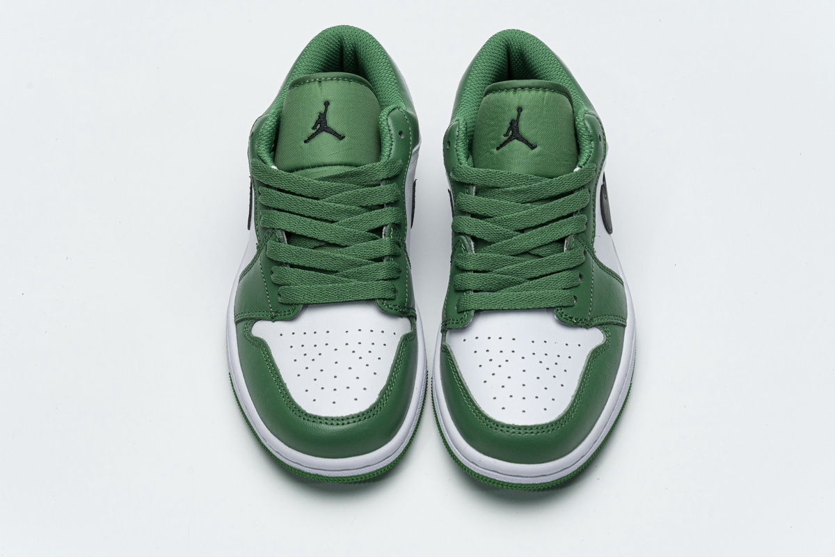 Get Air Jordan 1 Low Pine Green 553558-301