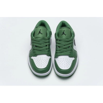 Get Air Jordan 1 Low Pine Green 553558-301 02