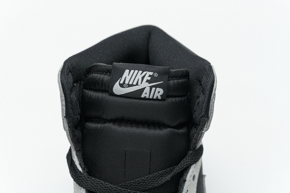  LJR Air Jordan 1 Shadow 2.0 Black Light Smoke Grey 555088-035