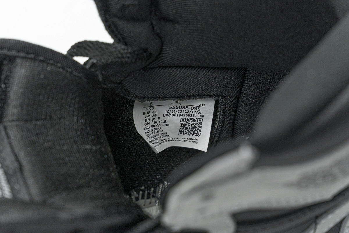  LJR Air Jordan 1 Shadow 2.0 Black Light Smoke Grey 555088-035