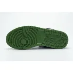 Get Air Jordan 1 Low White Black Mystic Green 553558-113