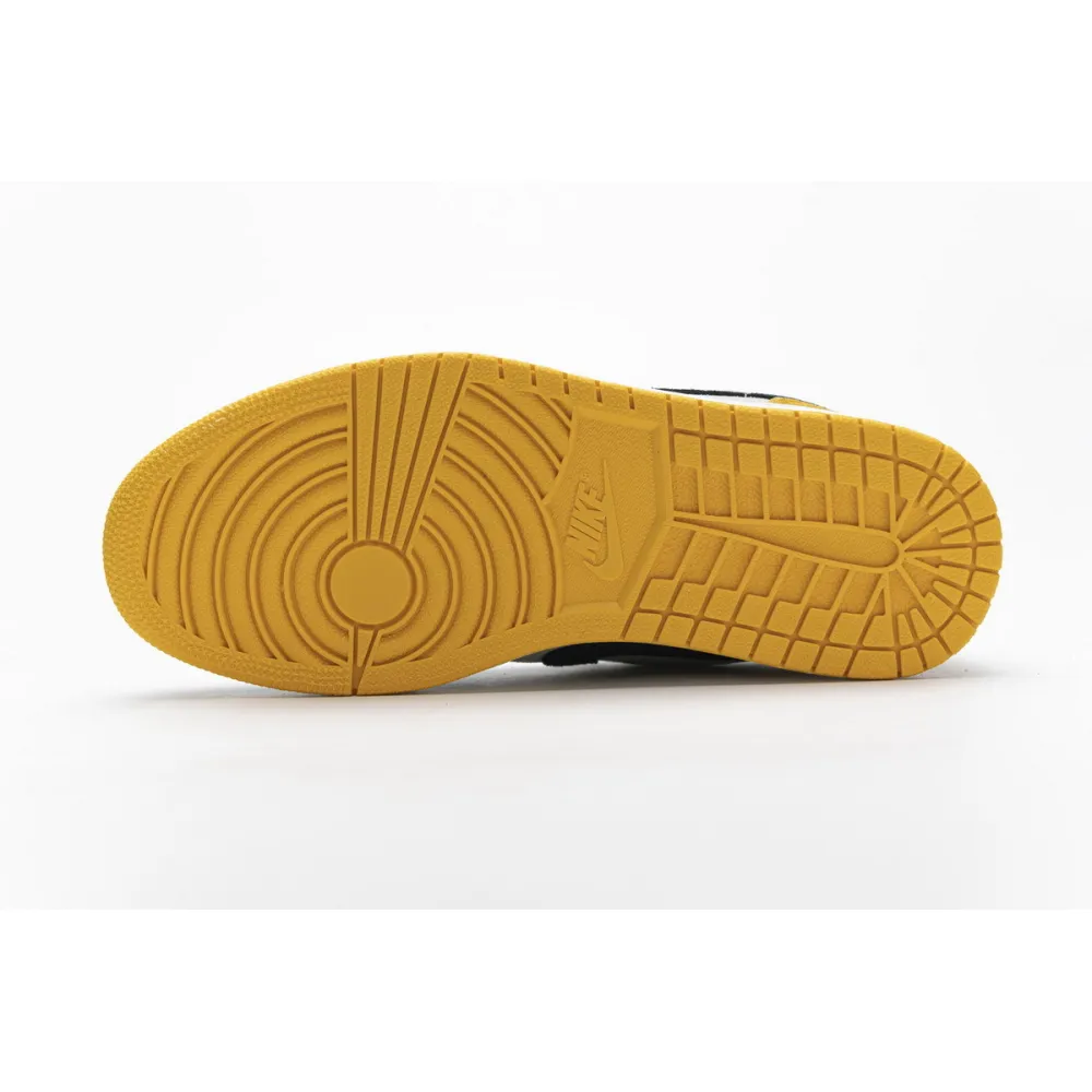 Get Air Jordan 1 Low Sail University Gold Black 553558-127