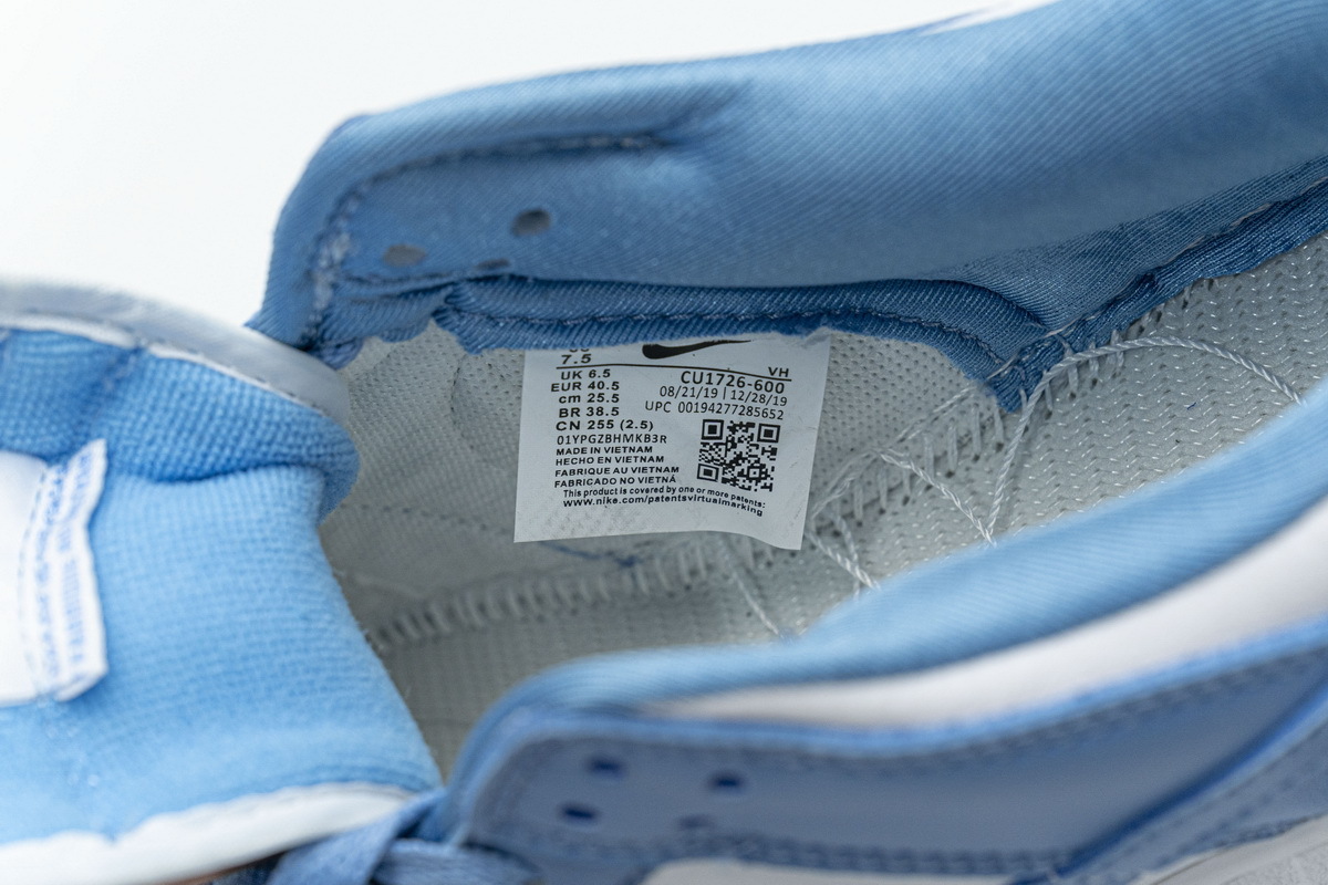 H12 Nike SB Dunk Low Pro White Blue CU1726-600