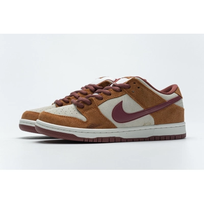 H12 Nike SB Dunk Low Pro Dark Russet Cedar BQ6817-202 01