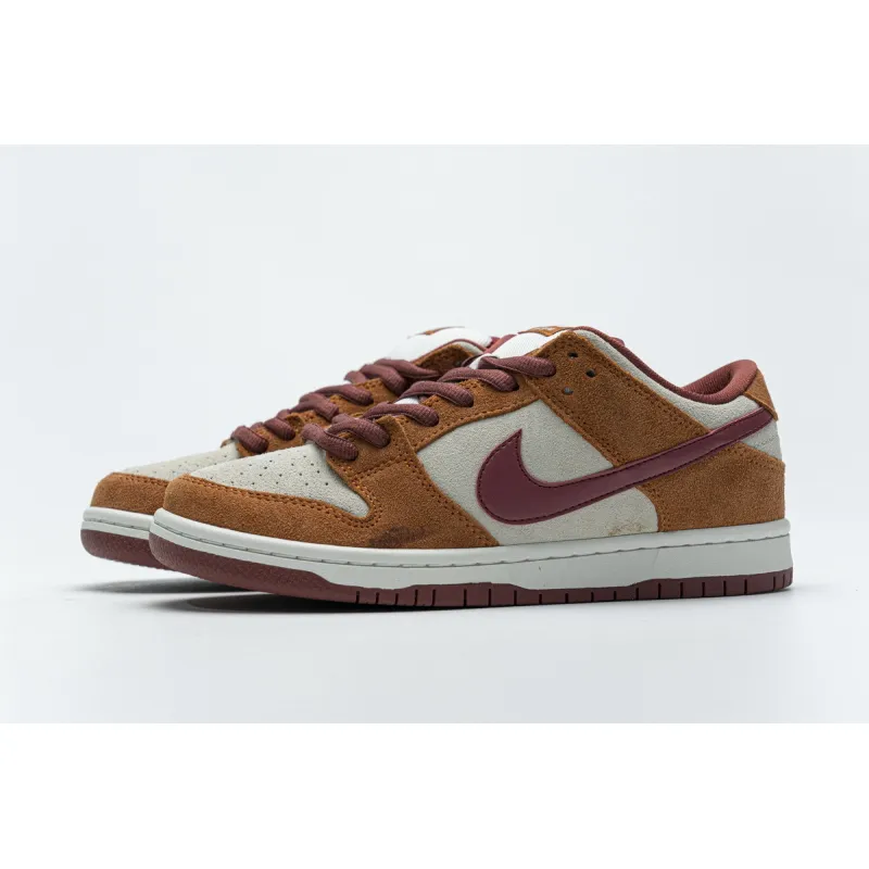 H12 Nike SB Dunk Low Pro Dark Russet Cedar BQ6817-202