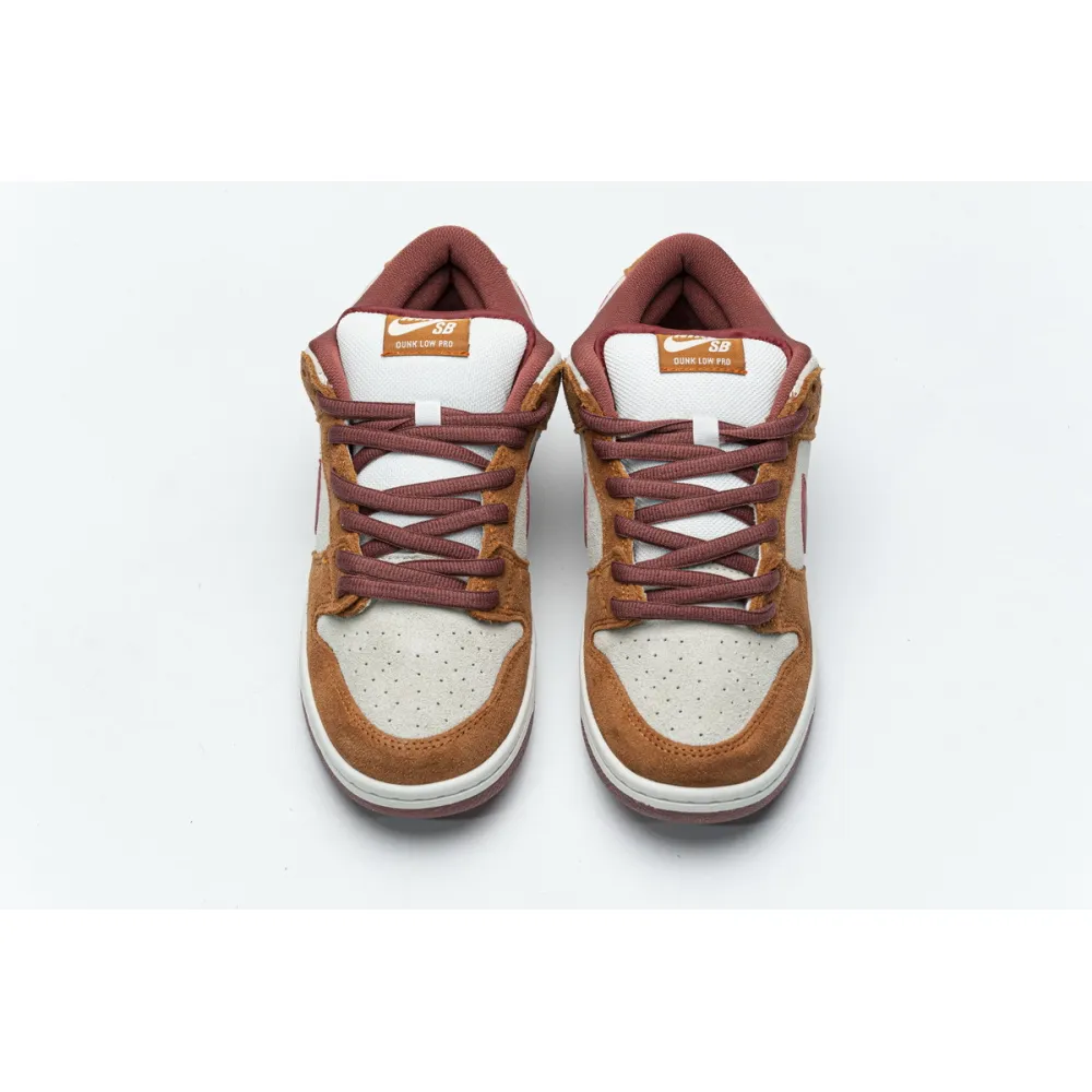 H12 Nike SB Dunk Low Pro Dark Russet Cedar BQ6817-202
