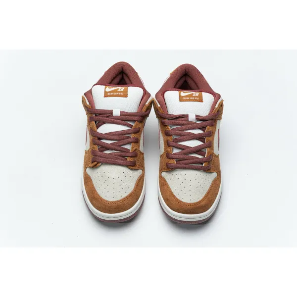 H12 Nike SB Dunk Low Pro Dark Russet Cedar BQ6817-202