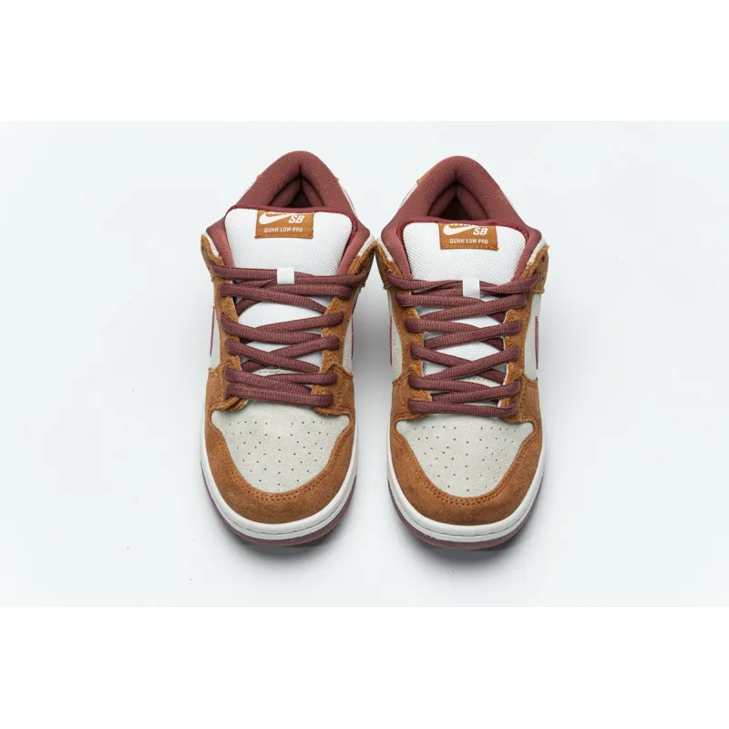 H12 Nike SB Dunk Low Pro Dark Russet Cedar BQ6817-202