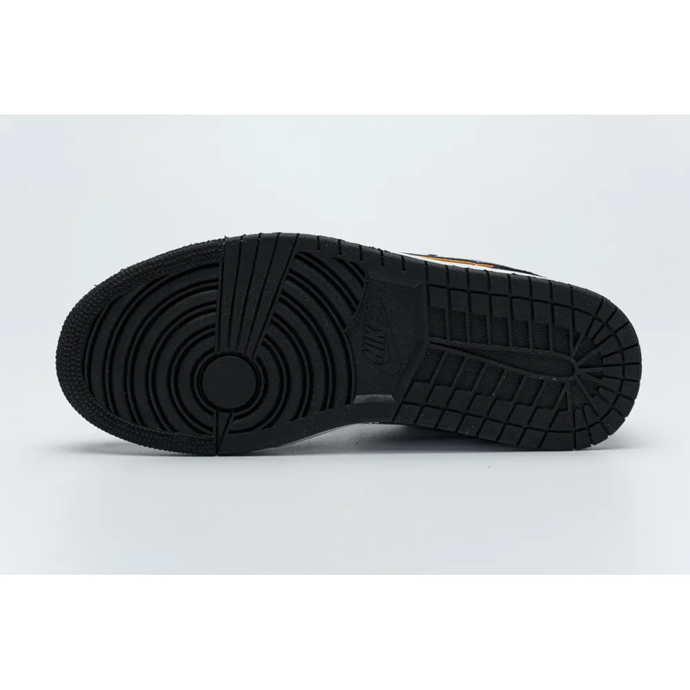 Get Air Jordan 1 Low Lakers Top 3 CJ9216-051