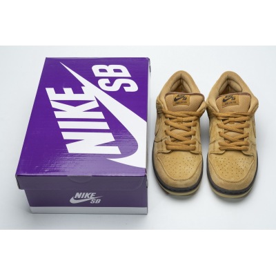 H12 Nike SB Dunk Low Wheat (2020) BQ6817-204 02