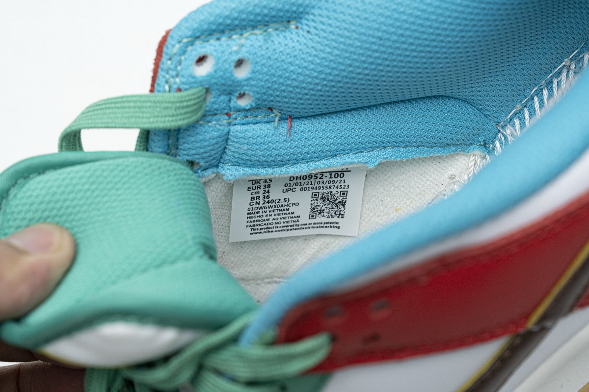 H12 Nike Dunk Low SE Free.99 White DH0952-100