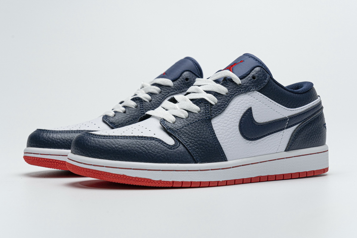 Get Air Jordan 1 Low Obsidian Ember Glow 553558-481