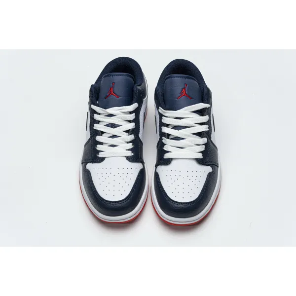 Get Air Jordan 1 Low Obsidian Ember Glow 553558-481