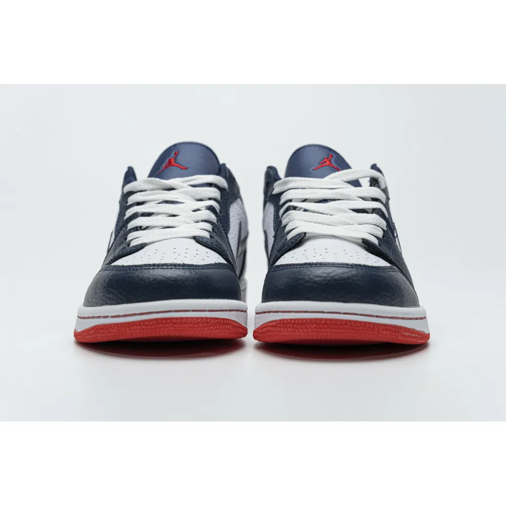Get Air Jordan 1 Low Obsidian Ember Glow 553558-481