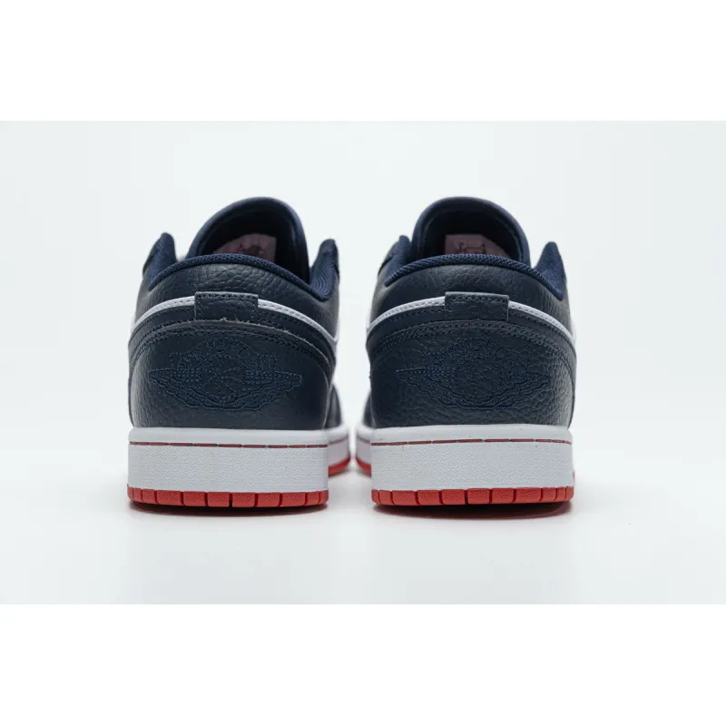 Get Air Jordan 1 Low Obsidian Ember Glow 553558-481