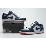 Get Air Jordan 1 Low Obsidian Ember Glow 553558-481