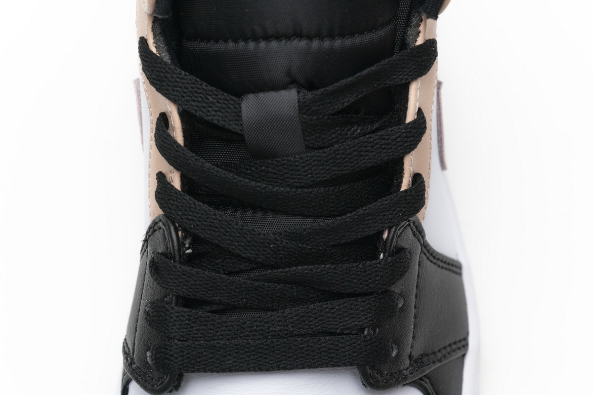 Get Air Jordan 1 Mid Crimson Tint Toe (GS) 554725-133