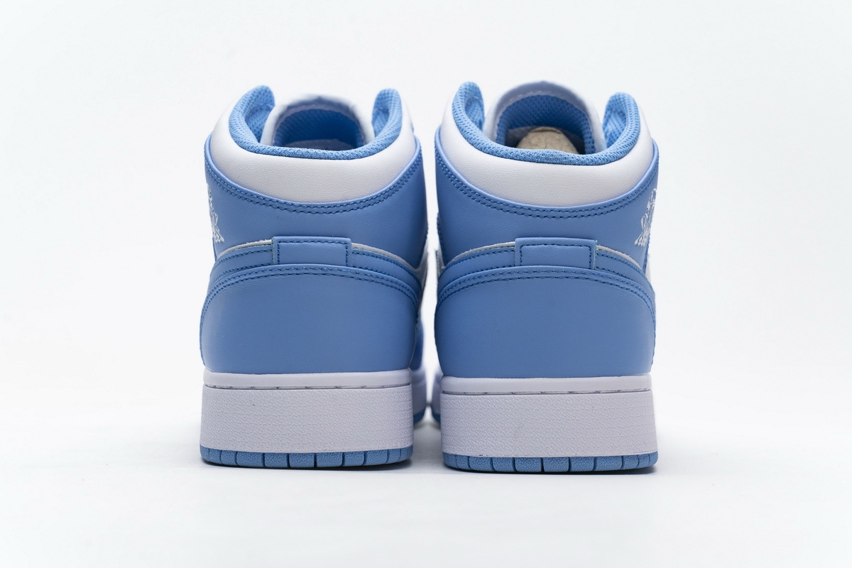 Get Air Jordan 1 Retro Mid UNC 554724-106