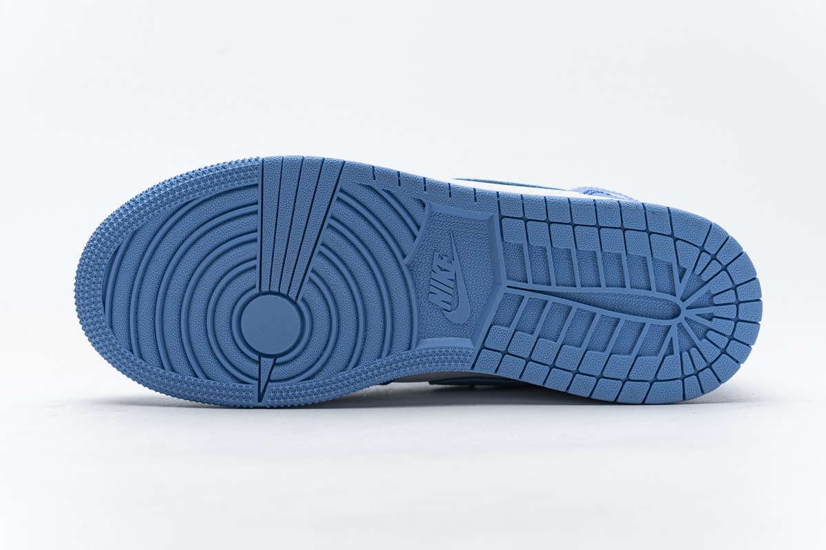 Get Air Jordan 1 Retro Mid UNC 554724-106