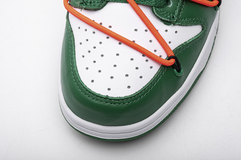 H12 Nike Dunk Low Off-White Pine Green CT0856-100