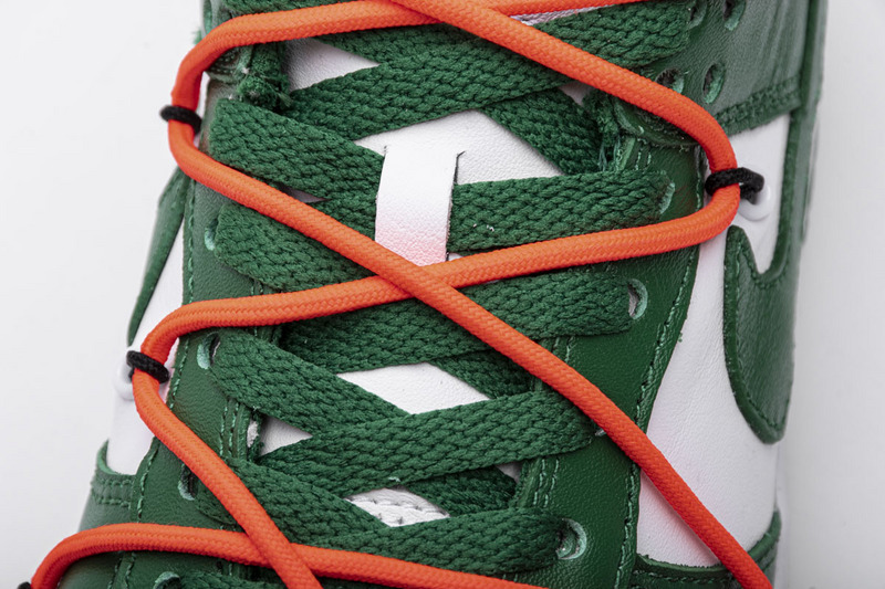 H12 Nike Dunk Low Off-White Pine Green CT0856-100